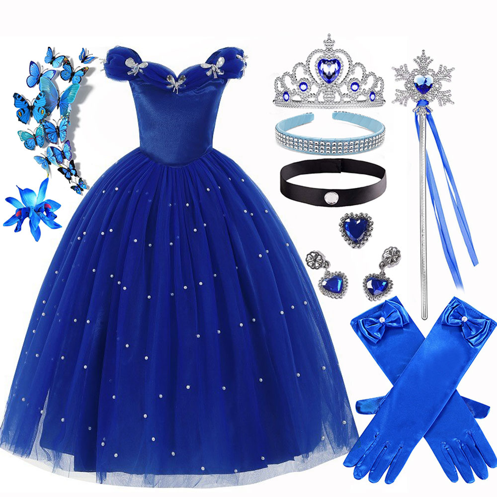Summer Clothing Baby Girl - Zomer Kerst Luxe Assepoester Kleding Voor