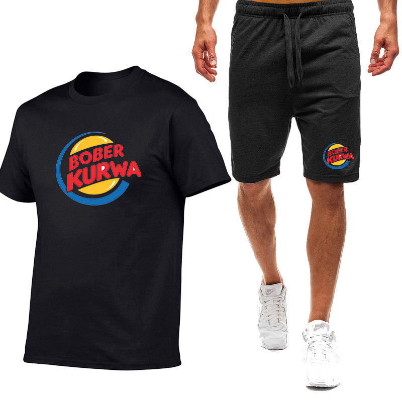 Summer Clothing Brands - Bober Kurwa Grappige zomermode heren trainingspak