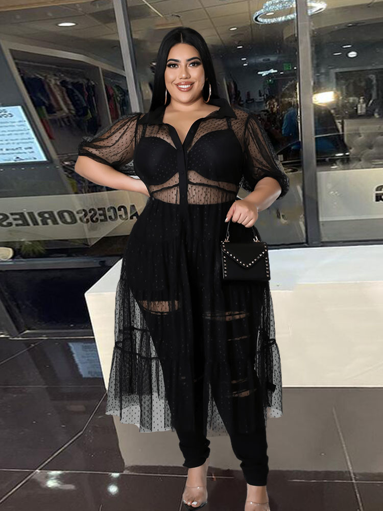 Summer Clothing Wholesale - Kant Jurken Voor Vrouwen Plus Size