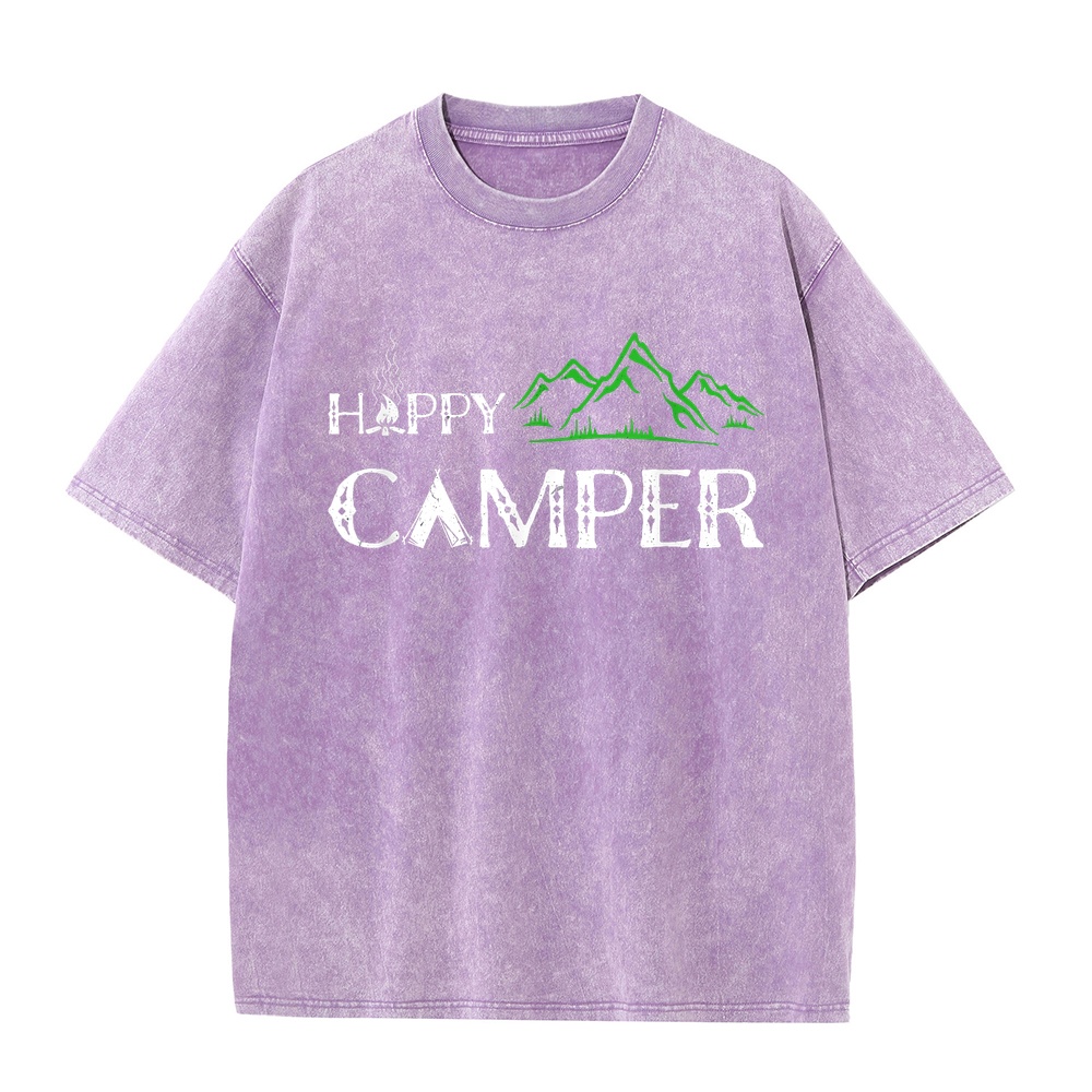 Happy Camper Camping T-Shirt v - Summer Clothing Women Canada recensie en prijs