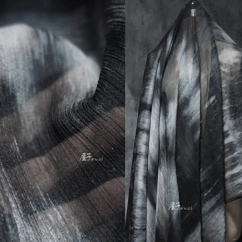 Gerimpelde draadstof, tie-dye, - Summer Clothing Wholesale recensie en prijs