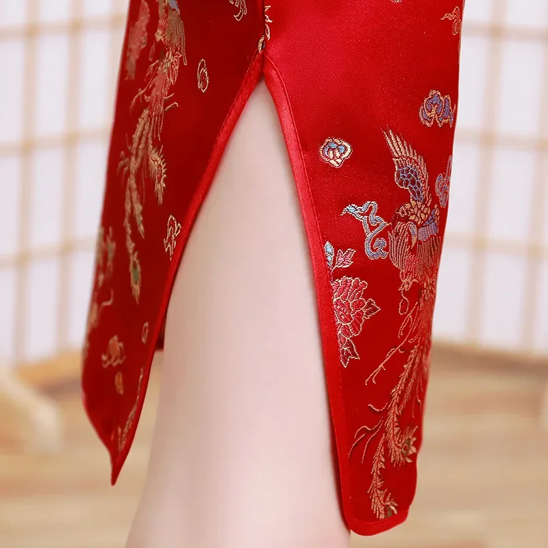 Zomer Kinderen Cheongsam Kids  - Summer Clothing Baby Girl recensie en prijs