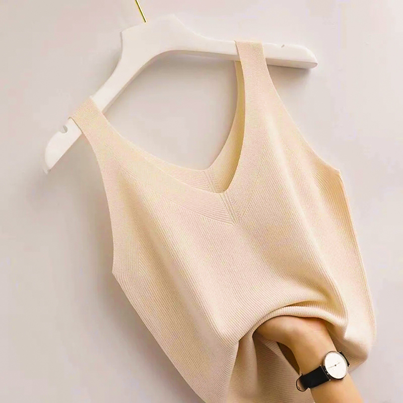 Breien Vintage tanktop V-hals  - Summer Zara recensie en prijs